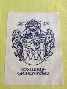 exlibris Gripensvärd