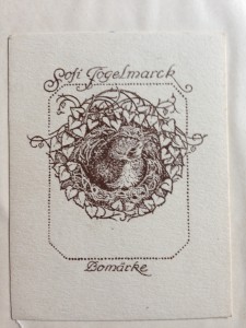 exlibris Sofi Fogelmarck