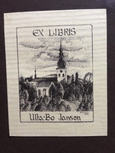 exlibris Ulla Bo Janson